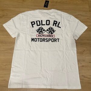 Polo Ralph Lauren Men's Classic Fit PRL Motorsport Racing T-Shirt White M-XXL